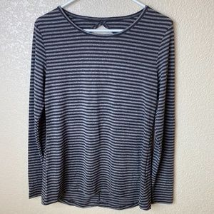 Ideology LS Diamond Back Cutout Top